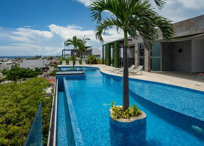 Menesse Liltowm Rooftop Con Vista Al Mar